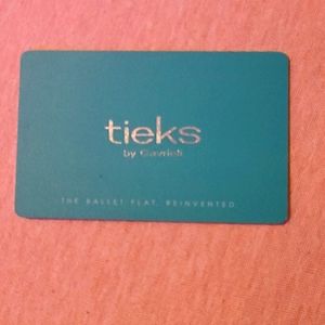 Tieks gift card